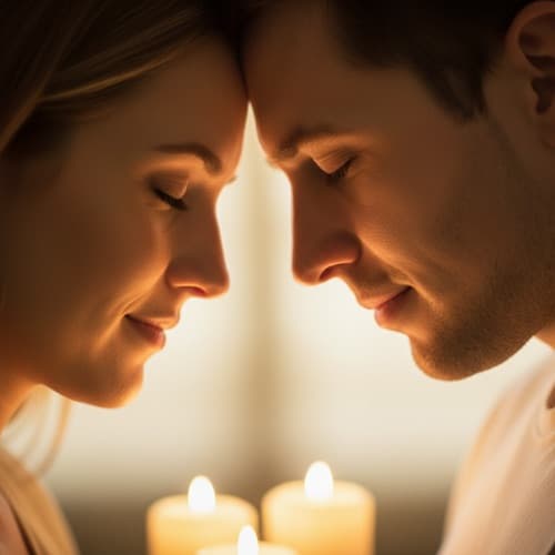 Couple praying
