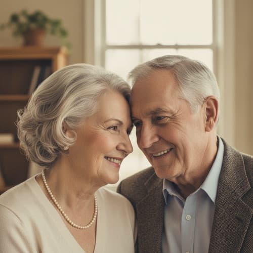 Elderly couple